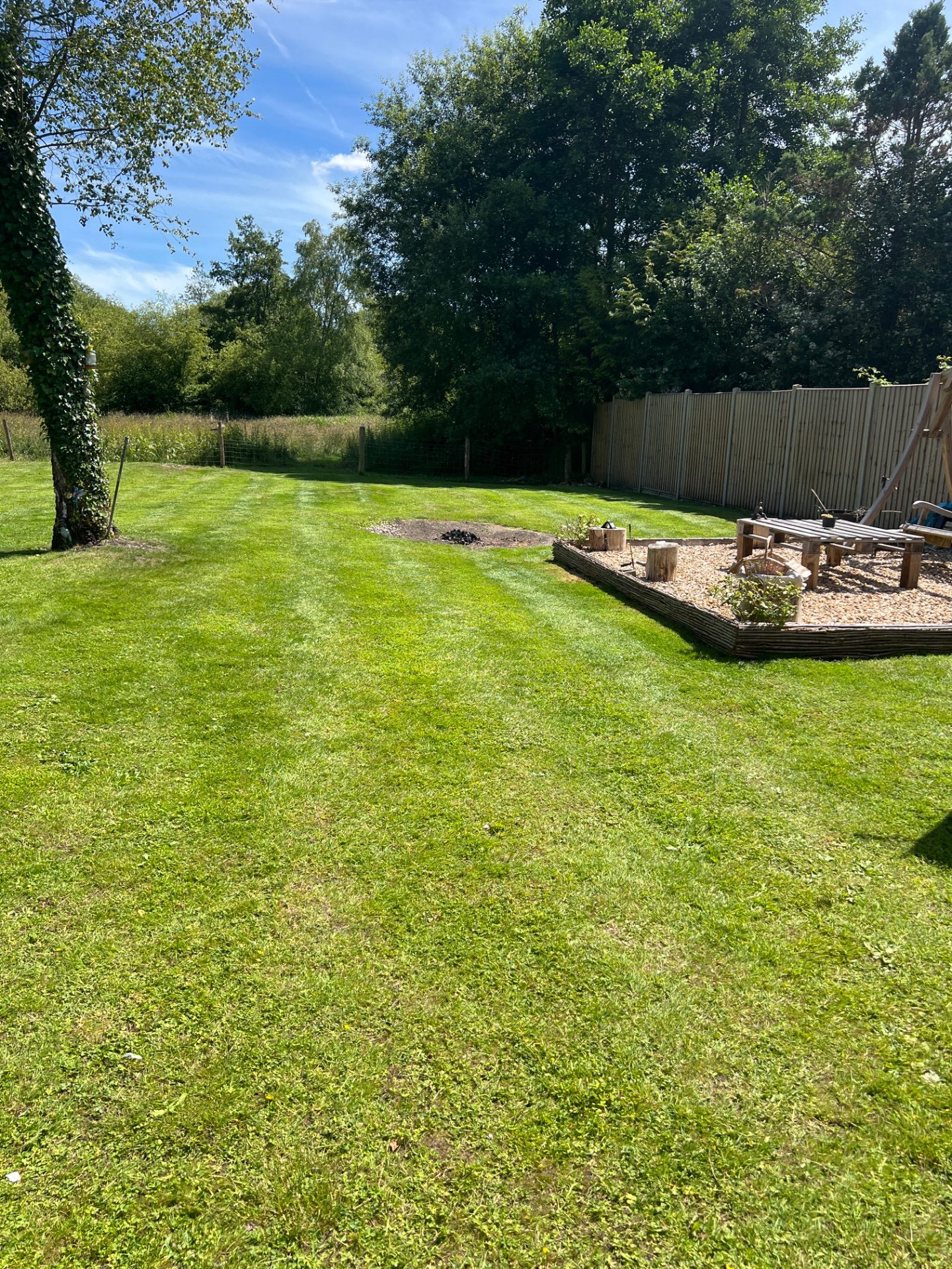 After 1 — Lawn mow + edge + tidy in Longparish