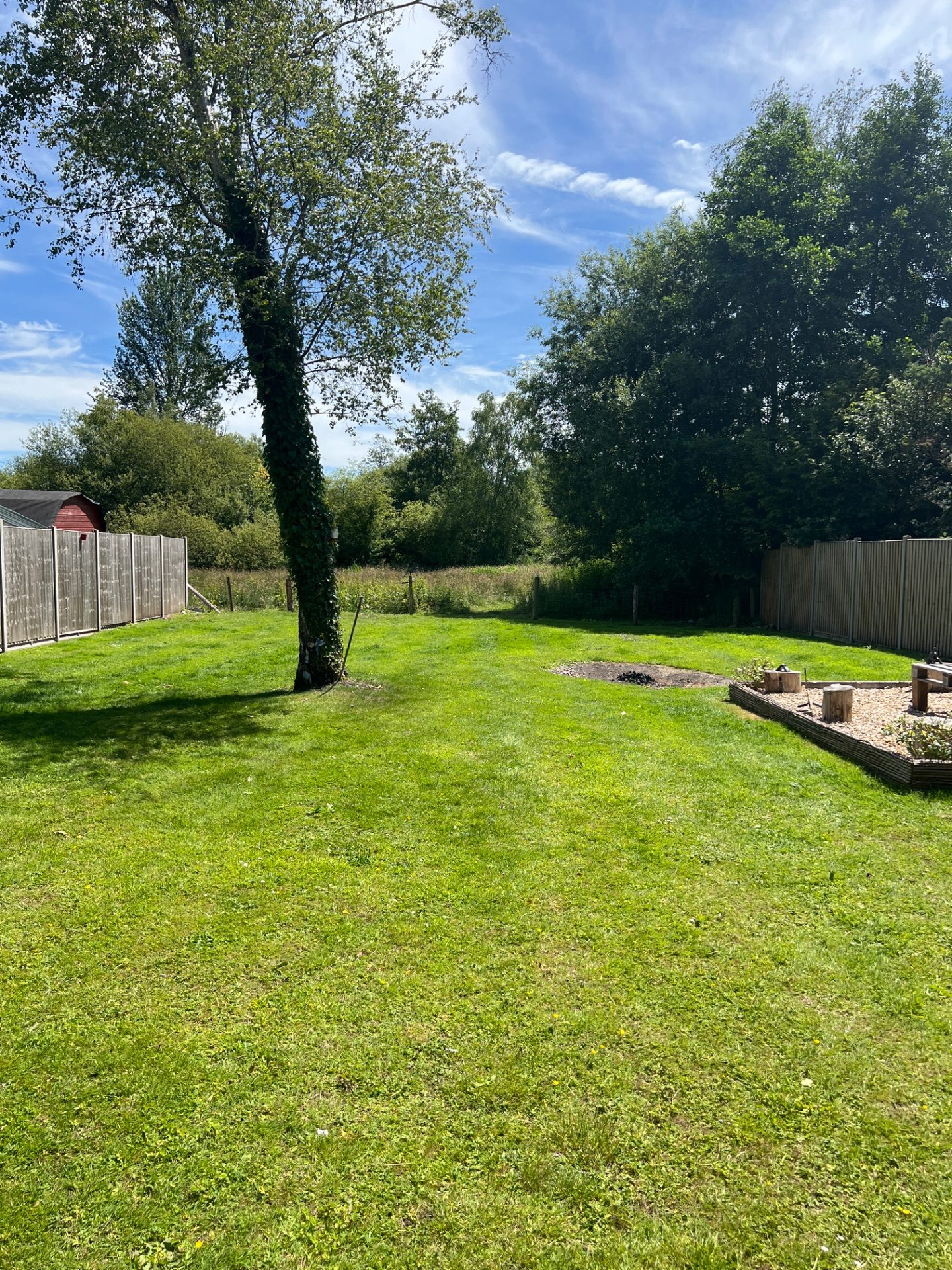Before 1 — Lawn mow + edge + tidy in Longparish